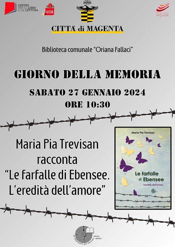 il Giorno della Memoria in compagnia dell'autrice Maria Pia Trevisan 